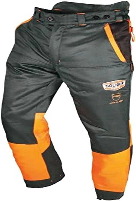Pantaloni da lavoro forestale Authentic speciali per motosega, classe 1 tipo A