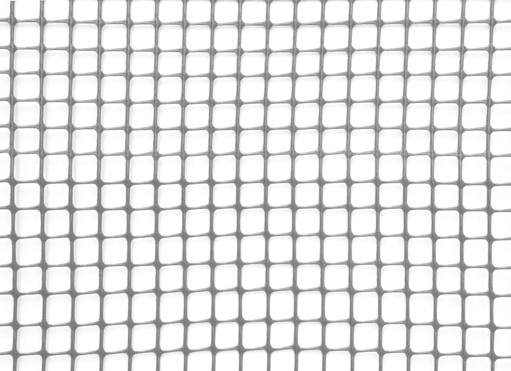 Rete Quadra da Giardino 10mm in Plastica 1x30m Rama Mirror Grigio