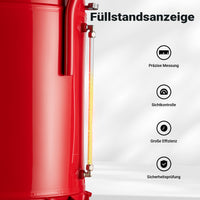 Recuperatore olio esausto 68 litri altezza regolabile 98-157cm Raccoglitore olio esausto