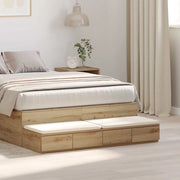 Cassetti per letto Rovere artigianale 120 x 36,5 x 16,5 cm 866946