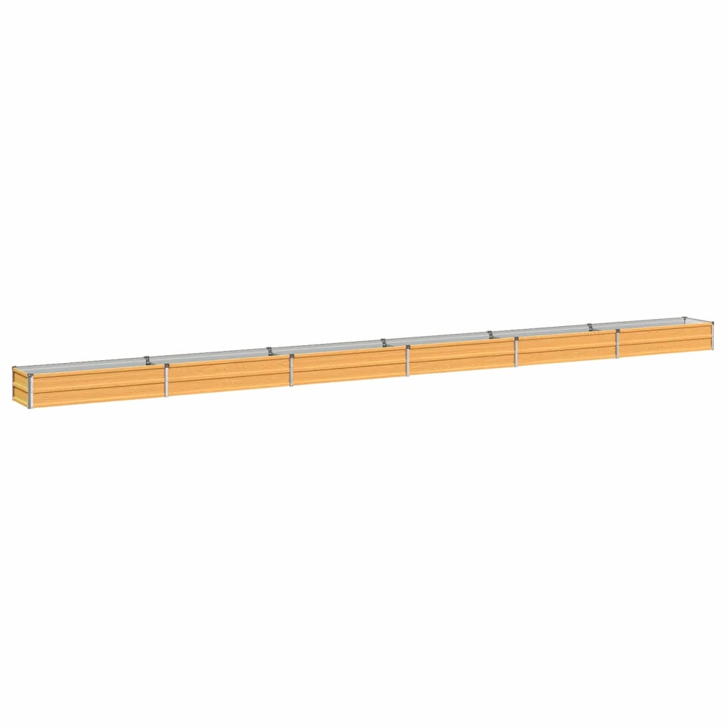 Letto rialzato da giardino Naturale 600 x 40 x 24 cm 8006373