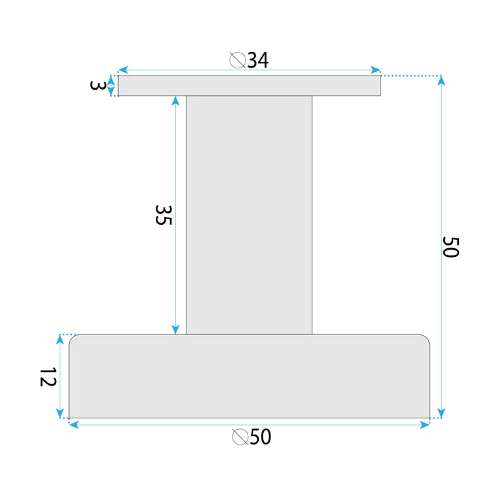 Portasciugamano Da Bagno 6606a Modern Brush Nickel