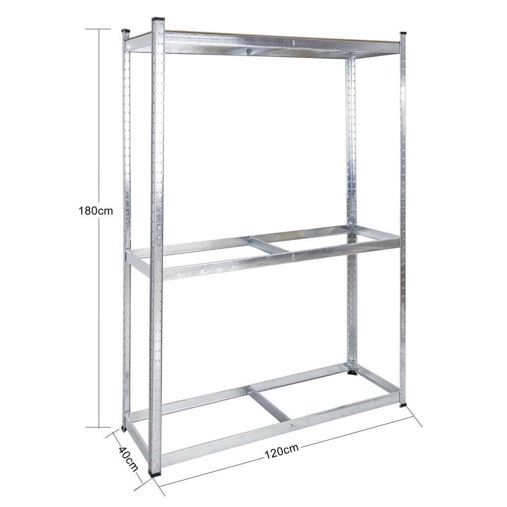 Porta pneumatici porta pneumatici da 180 cm scaffale per officina per carichi pesanti stoccaggio 16_0002740