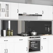 Schienale da cucina 2 pcs Grigio scuro 120 x 60 cm 3415511