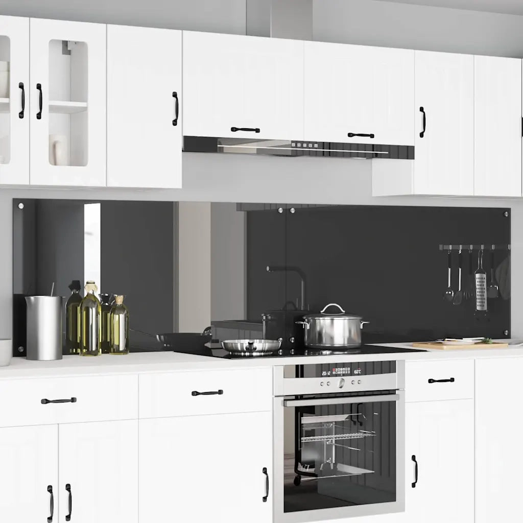 Schienale da cucina 2 pcs Grigio scuro 120 x 60 cm 3415511