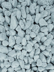 Ciottoli Bianchi di Marmo ''Bianco Carrara'' Mm 25 40 kg 20