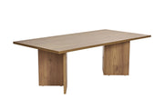 Tavolino da caffè in legno "Sabin" - 60 x 119 x 40 cm - Rovere