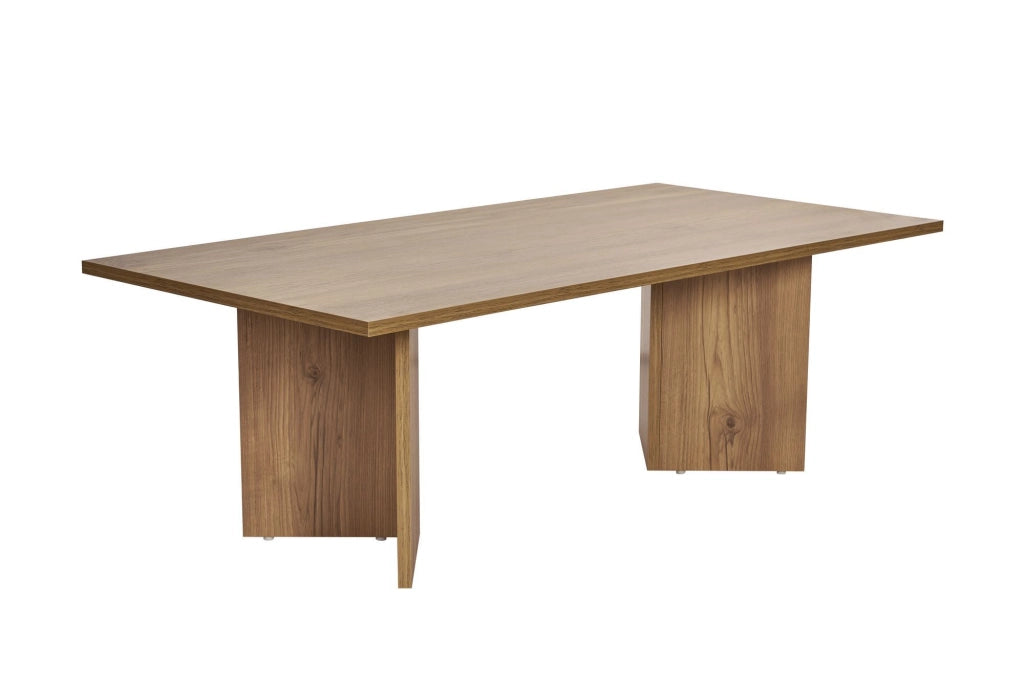 Tavolino da caffè in legno "Sabin" - 60 x 119 x 40 cm - Rovere