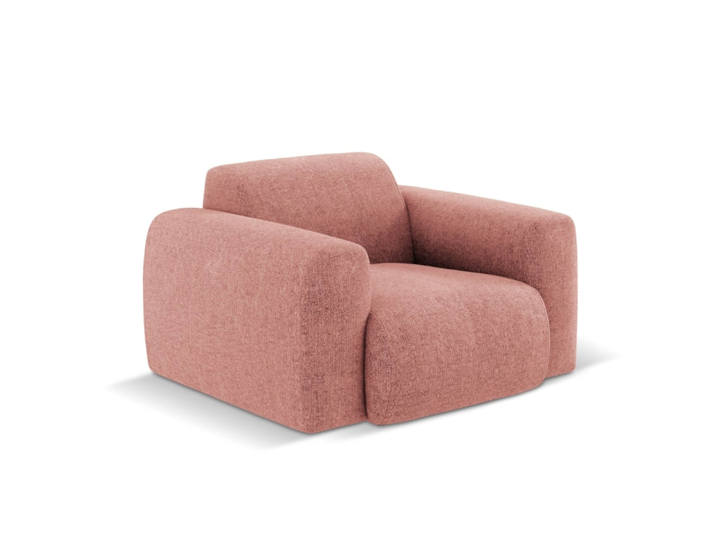 Cosmopolitan Design - Poltrona "Nolio" 2 posti in ciniglia rosa 