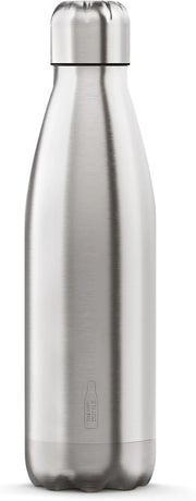 The Steel Bottle Bottiglia termica in Acciaio Inox Capacità 500 ml Chiusura Ermetica - Argento