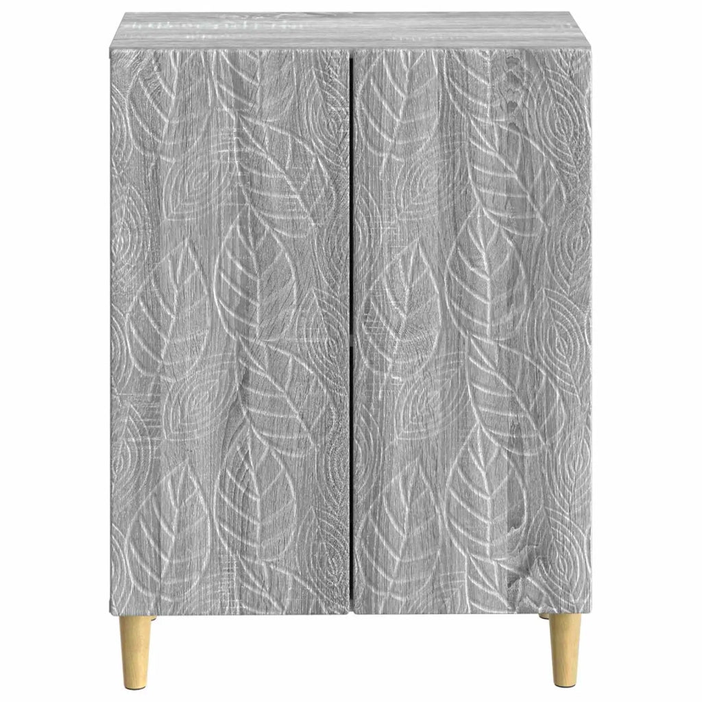 Mobiletto da Bagno DELFT Sonoma grigio 59,5 x 31 x 80 cm 897061