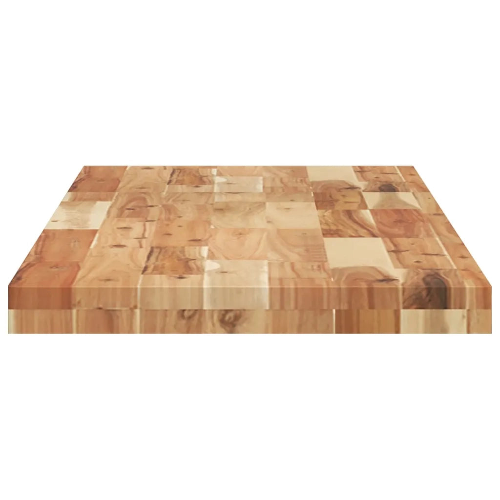 Mensole da Parete 2 pz 140x40x4 cm Legno Acacia Rifinito a Olio