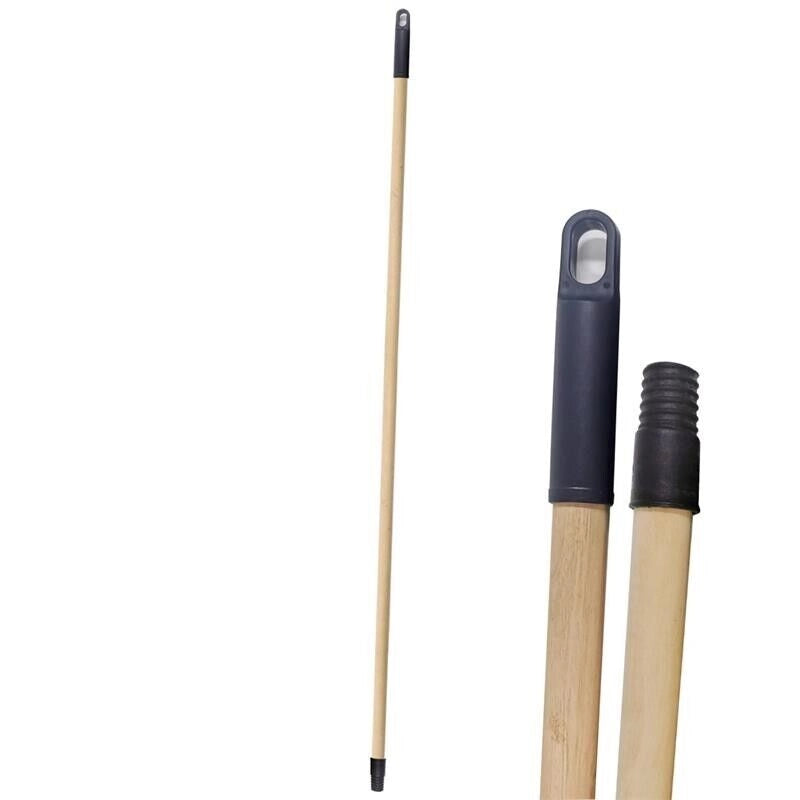 KIT SET 3 PZ MAURY'S MANICO PER SCOPA REALIZZATO IN LEGNO DA 130 CM