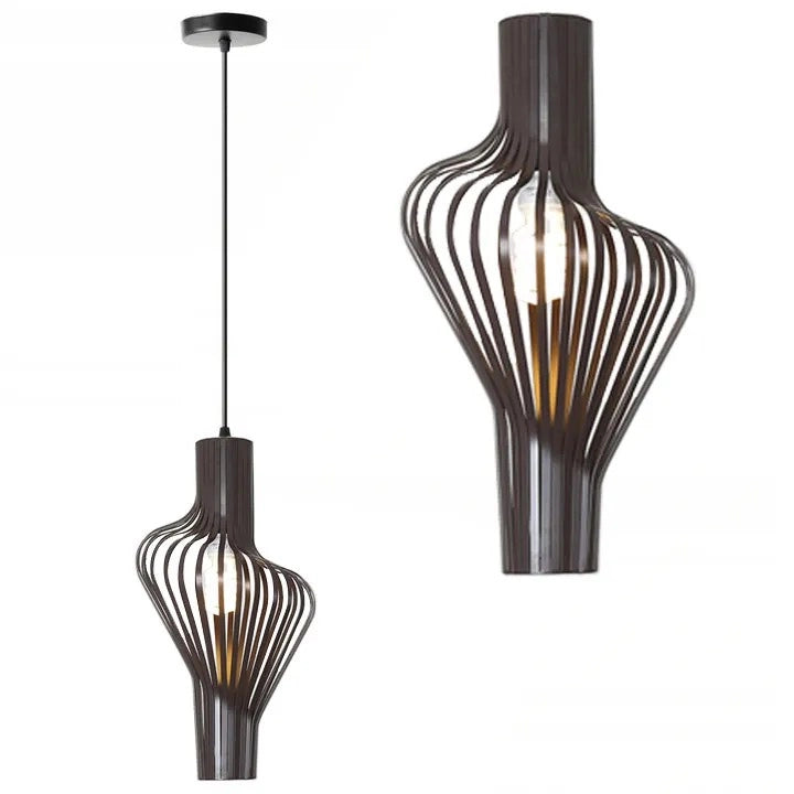 Lampada Da Soffitto Geometrico Nero APP484-1CP