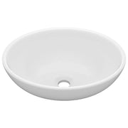 Lavabo ovale di lusso 40 x 33 cm in ceramica bianco opaco 02_0002663