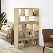 Libreria-Scaffale per Libri-Mobile di Stoccaggio Rovere Sonoma 100x33x156,5 cm in Truciolato 624238