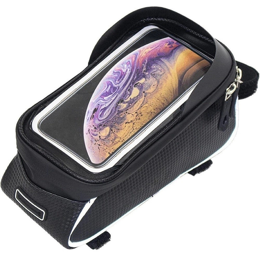 Trade Shop - Borsa Per Manubrio Telaio Anteriore Per Bici Mountain Bike 20,5x8,2x8,2x10,3x3cm -