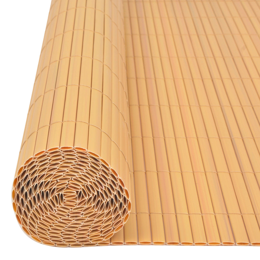 Recinzione da Giardino Doppio Lato PVC 150x300 cm Giallo