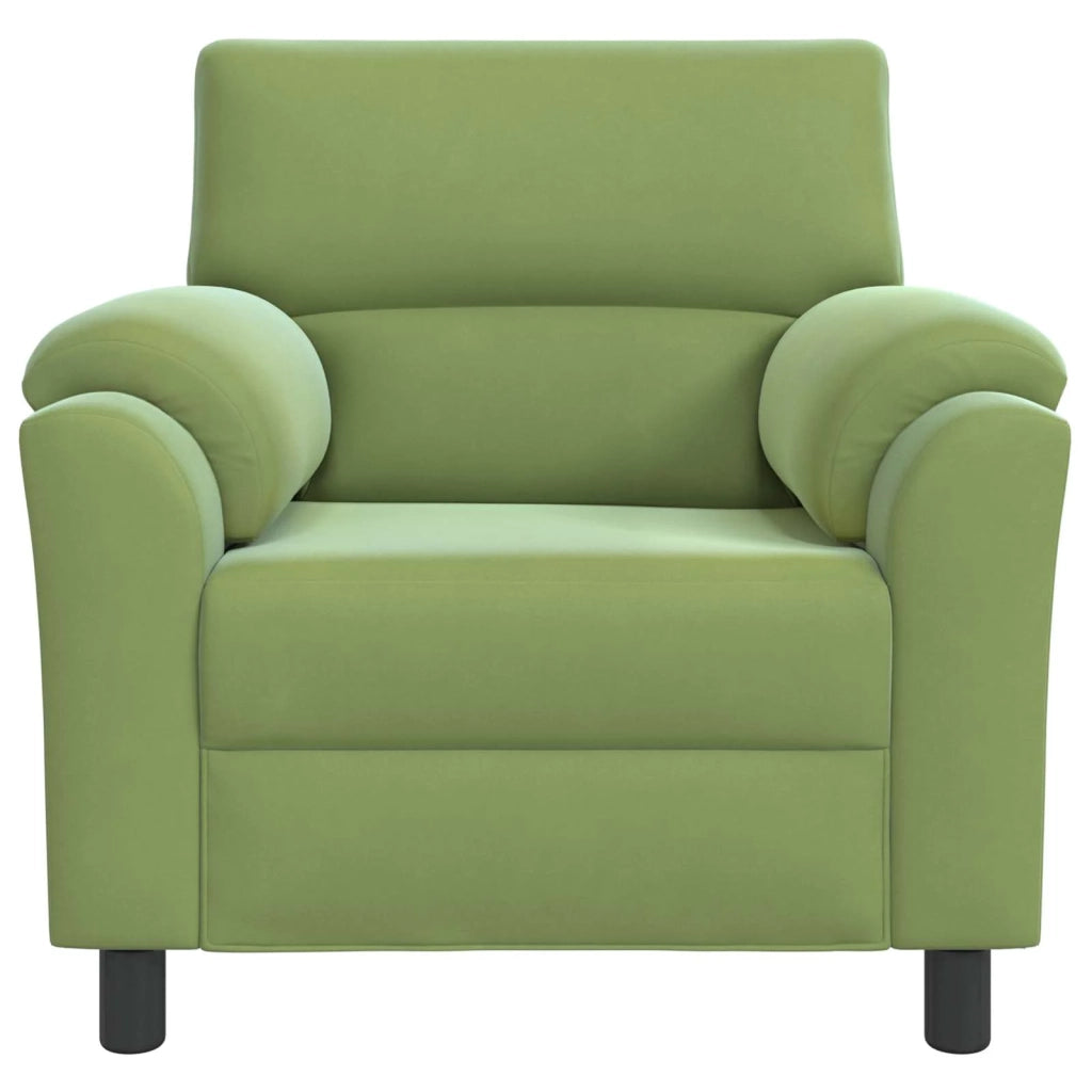 Divano Verde chiaro 94 x 85 x 93 cm Velluto 42040810