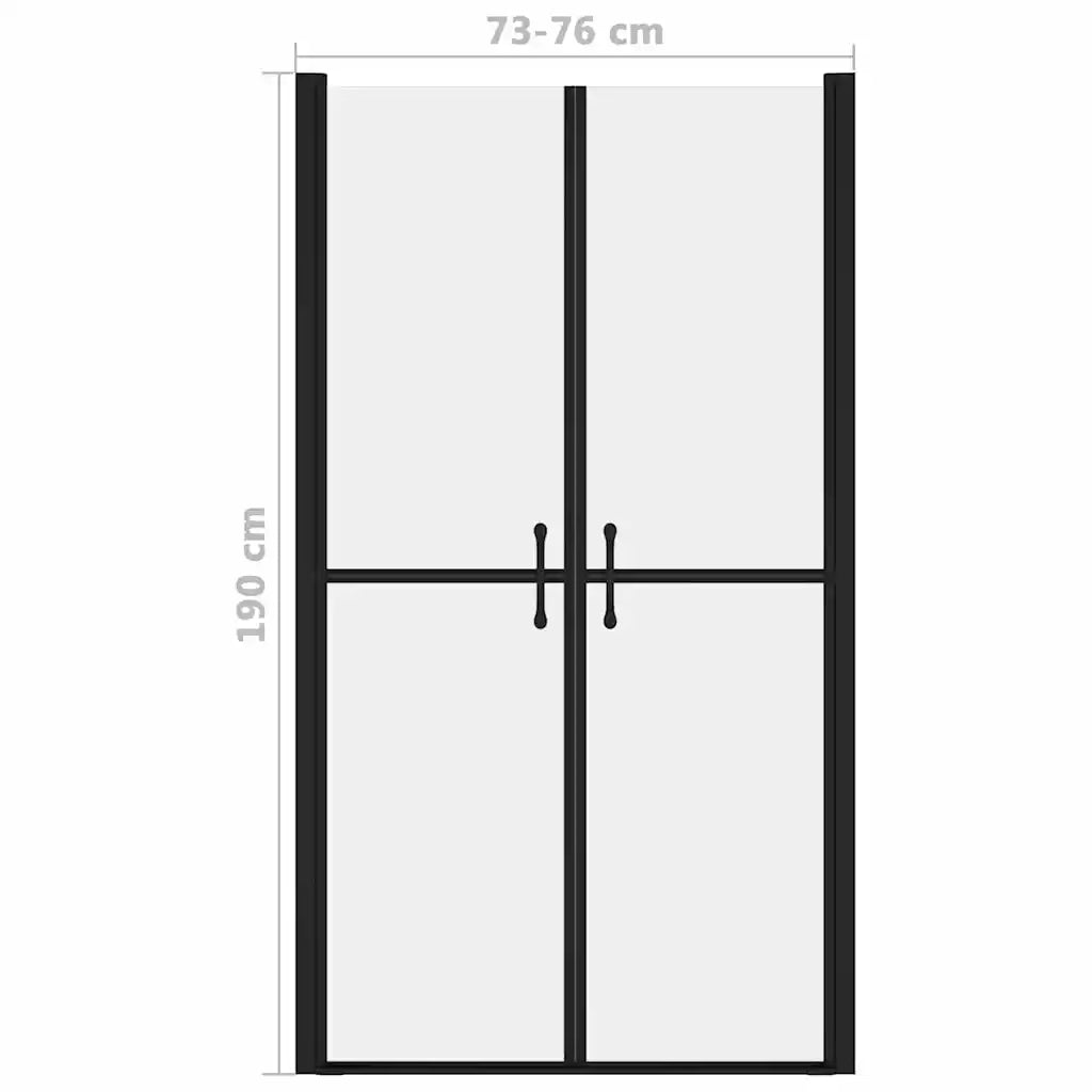 Porta per Doccia in ESG Satinato (73-76)x190 cm CFW7541560
