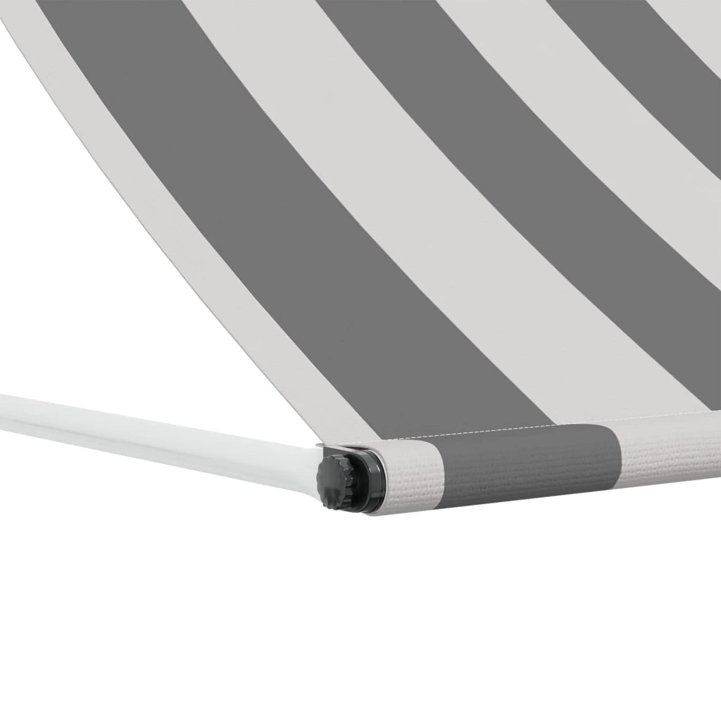 Tenda da Sole Antracite e Bianco 150 x 150 cm