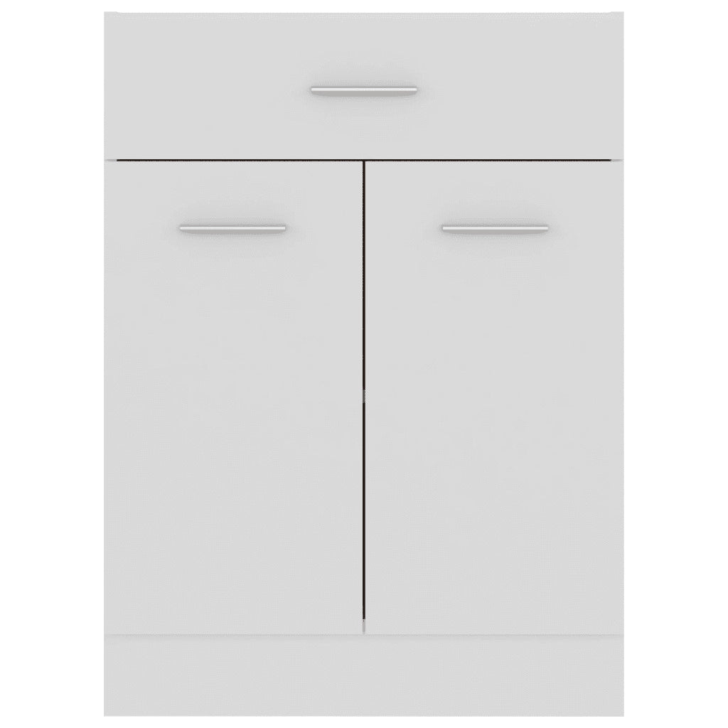 Armadio Inferiore con Cassetto “Lyon” Bianco 60x46x81,5 cm 801228