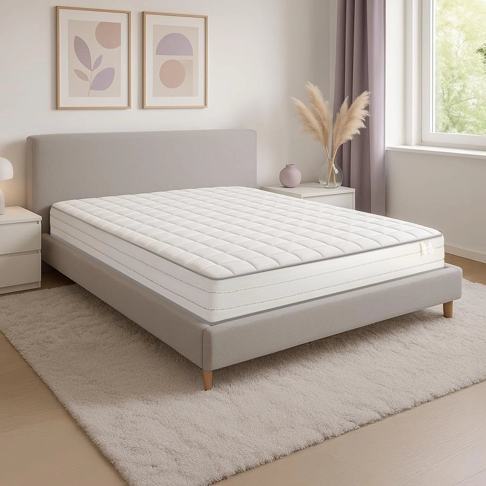 Materasso memory foam 160x190 h17 cm confortevole indeformabile antiacaro traspirante Made in Italy Farmarelax
