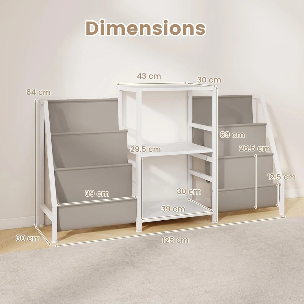 GIANTEX Supporto per giradischi, mobile platino in vinile con 3 ripiani aperti, 6 tasche, per 200 album, telaio in metallo, combinazione flessibile, per soggiorno, studio, camera da letto (nero)