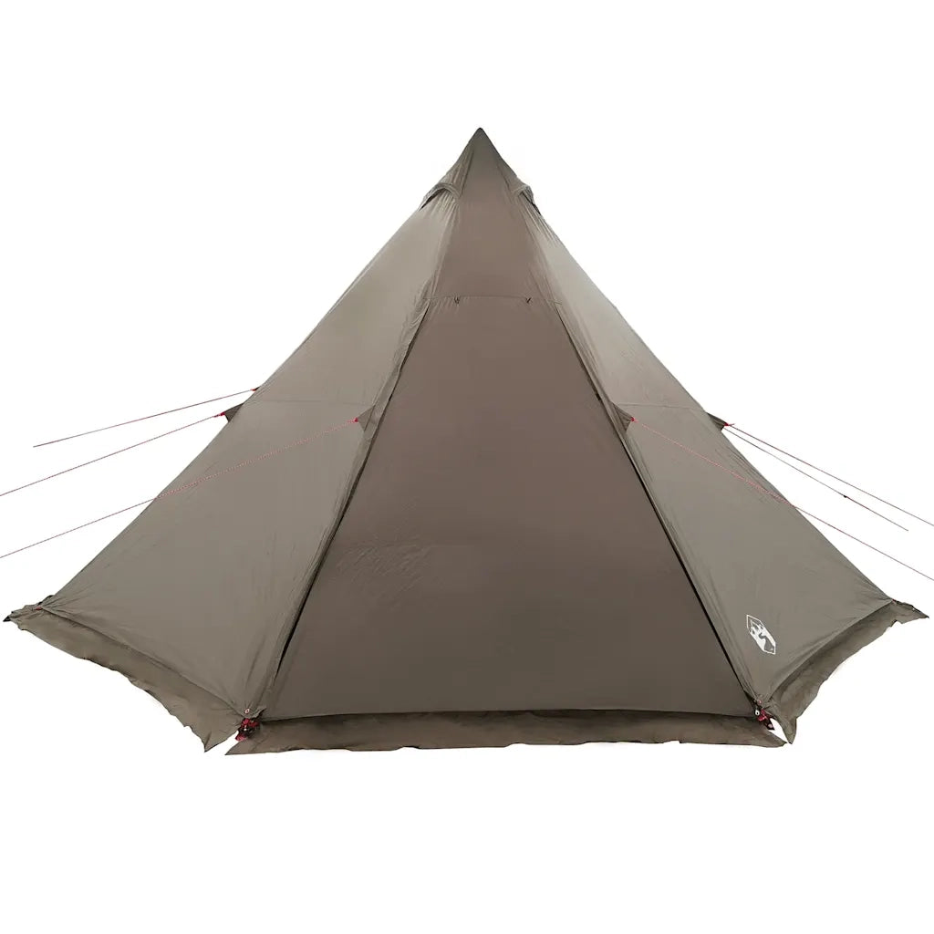 Tenda Familiare Tipi per 8 Persone Marrone Impermeabile