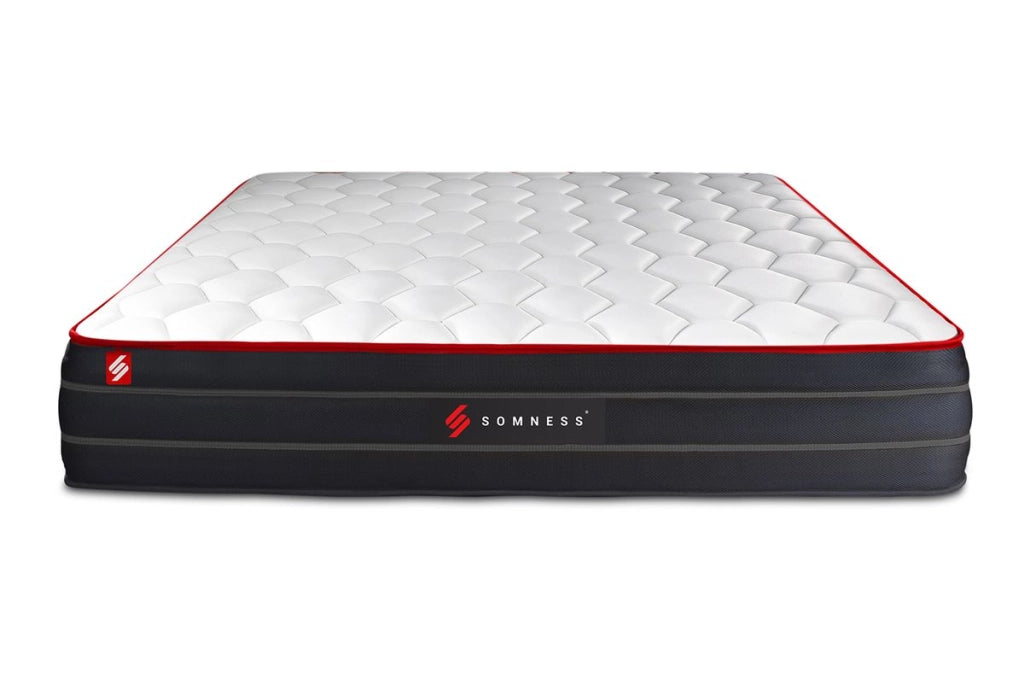 Materasso 200x200 cm Molle insacchettate e Memory foam - Boost