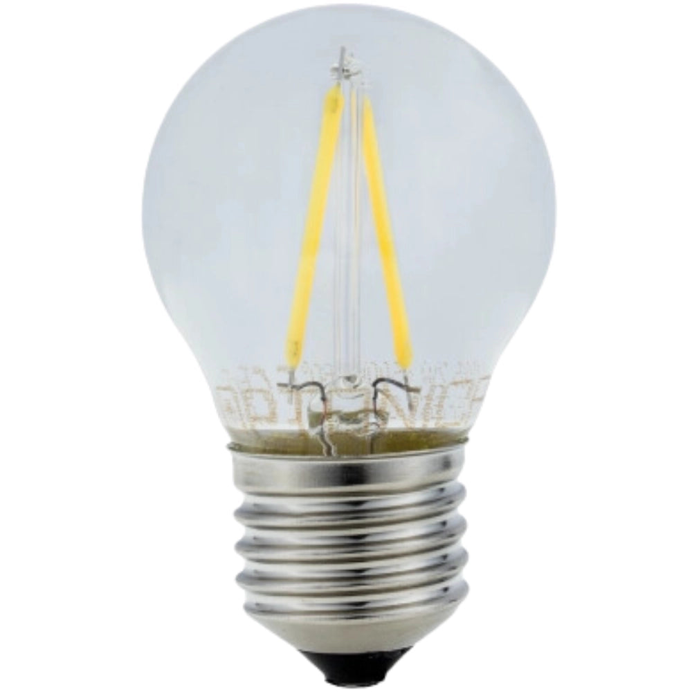 Optonica mini lampadina led attacco e27 g45 a filamento a led luce naturale