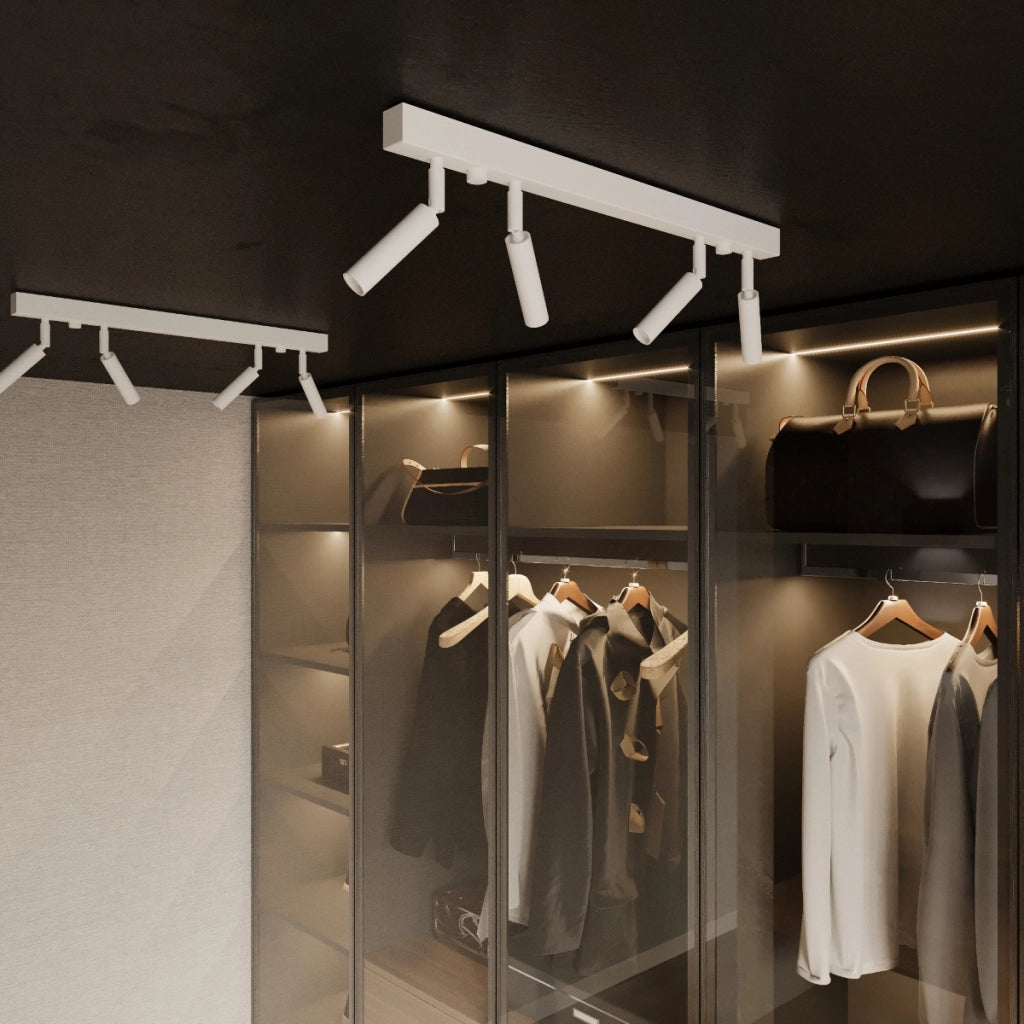 Lampada da soffitto EYETECH 4 bianco