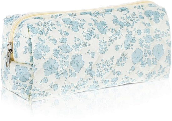 Organizzatore per oggetti - 19 x 6 x 8 cm - Tessuto di cotone - Bloemenprint - Portatile