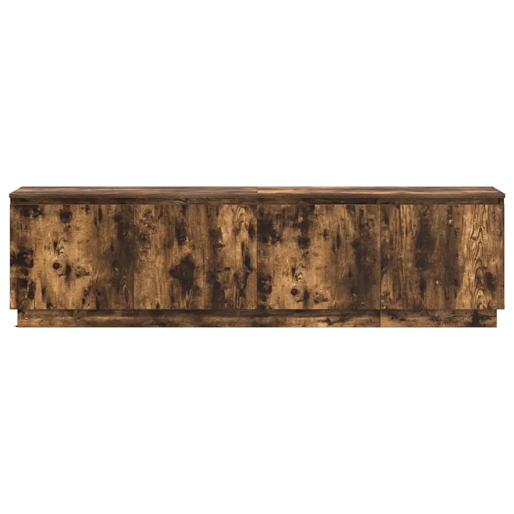 Mobile TV Rovere fumé 180 x 38 x 49 cm Legno multistrato