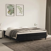 Materasso a Molle Insacchettate Nero 180x200x20 cm in Velluto cod mxl 52895