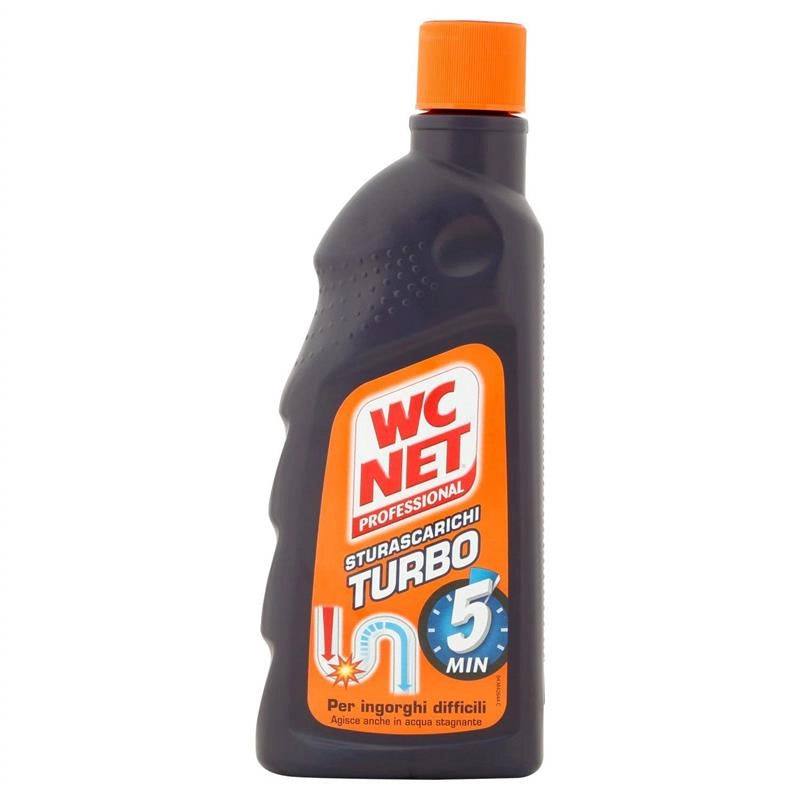WC NET DISGORGANTE STURASCARICHI FOSSE PROFESSIONAL TURBO 500ML