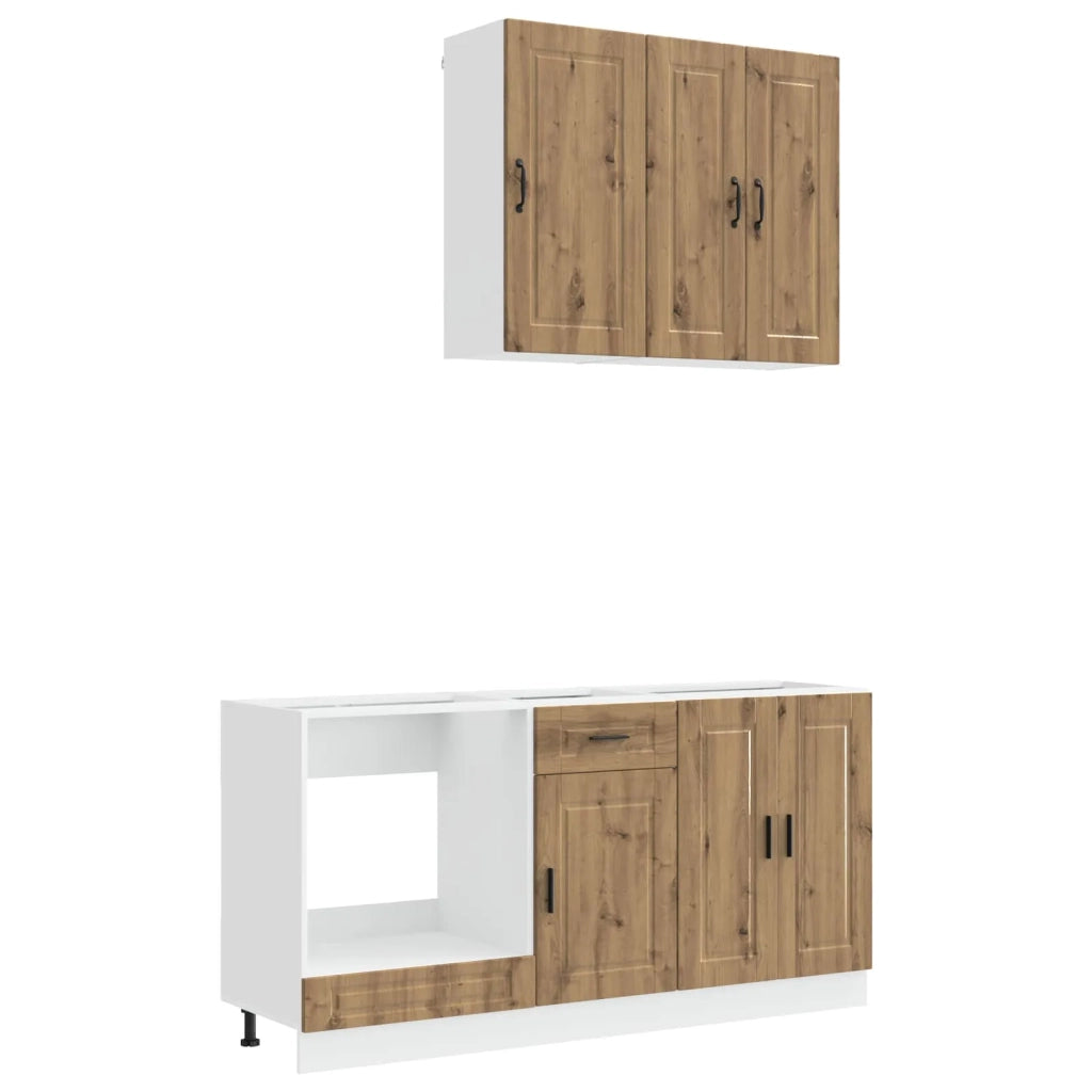 Unità Cucina PORTO 5 pcs Rovere Artigianale 3438284