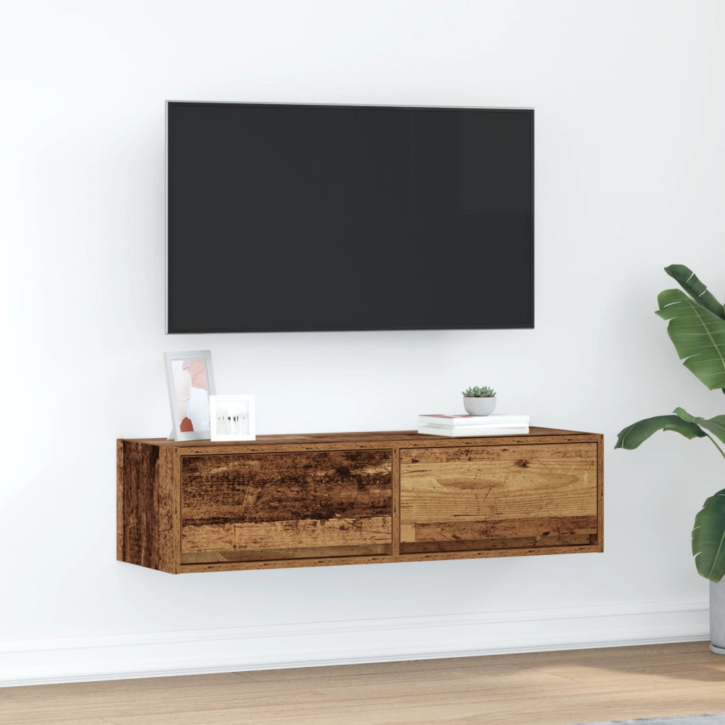 Mobile TV Legno Vecchio 100x31x25,5 cm Legno Ingegnerizzato