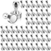Set di 45 magneti forti per lavagna magnetica e lavagna bianca con dimensioni 10 x 16 mm. Ideale per appunti e note.