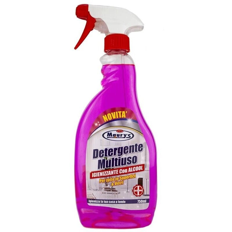 MAURY'S SPRAY 750ML MULTIUSO IGIENIZZANTE CON ALCOOL PER TUTTE LE SUPERFICI