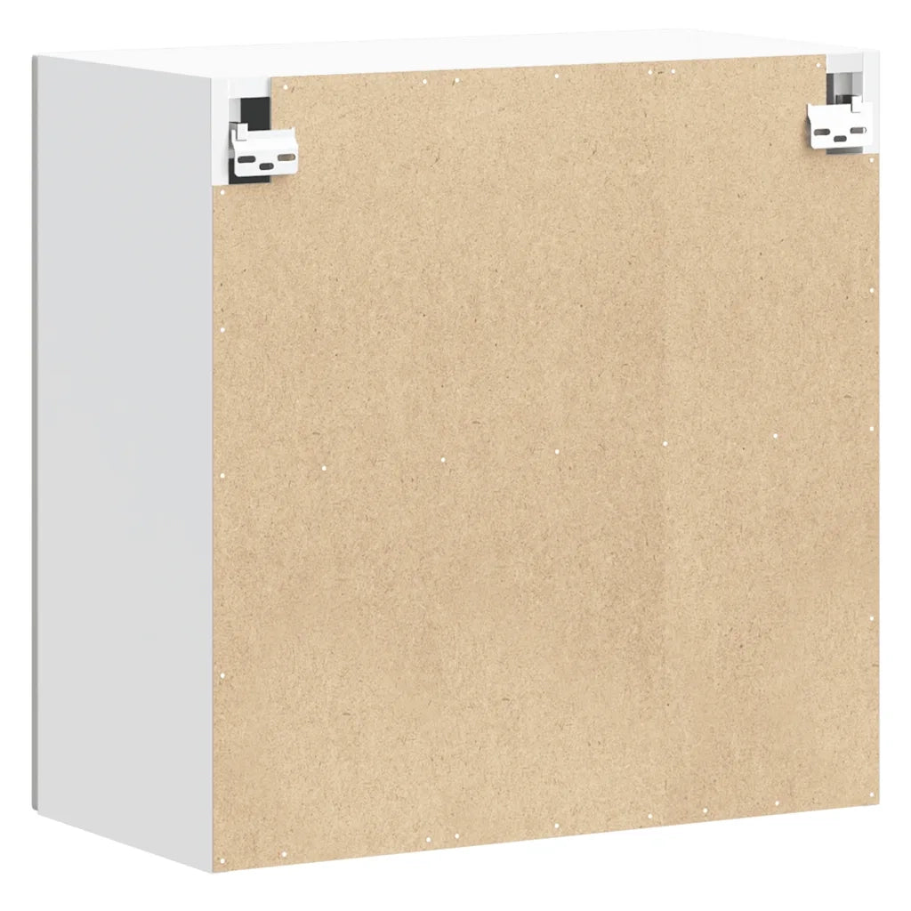 Pensile da Cucina Lucca Bianco Lucido in Legno Multistrato 853819