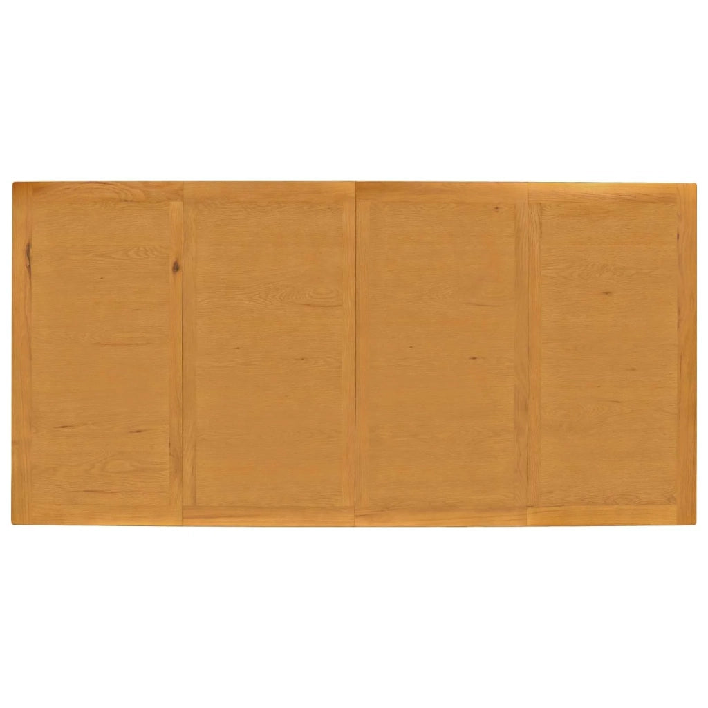 Set da pranzo 7 pz Nero Legno di Quercia Massello 3430394