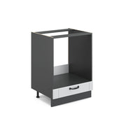 Vicco Mobile per forno da incasso Bianco casa di campagna 60 cm senza piano di lavoro