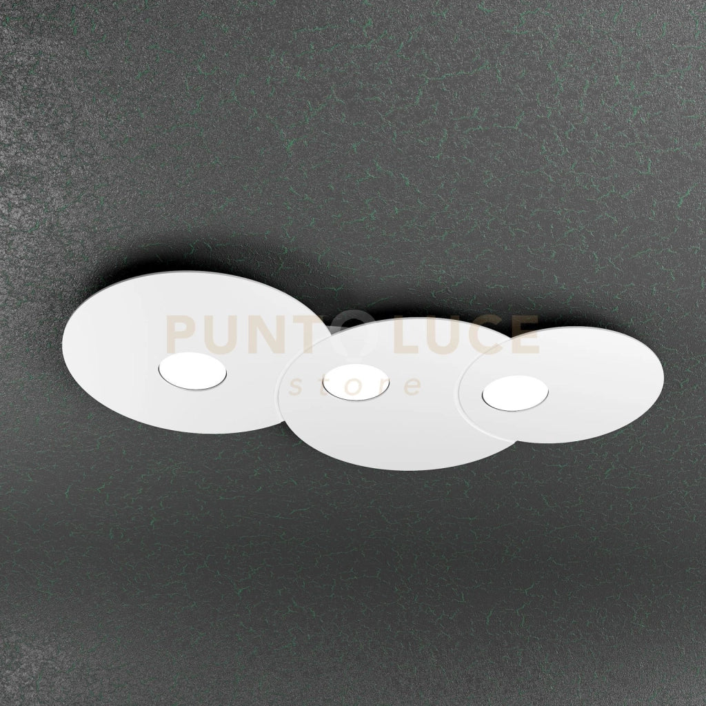 CLOUD PLAFONIERA 3 LUCI BIANCO 1128-PL3 R-BI