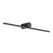 Daisho Applique a parete LED 6W IP54 3000K CRI90 Titanio - Rossini Group - Lampada design in alluminio con diffusore in PMMA opale dimmerabile