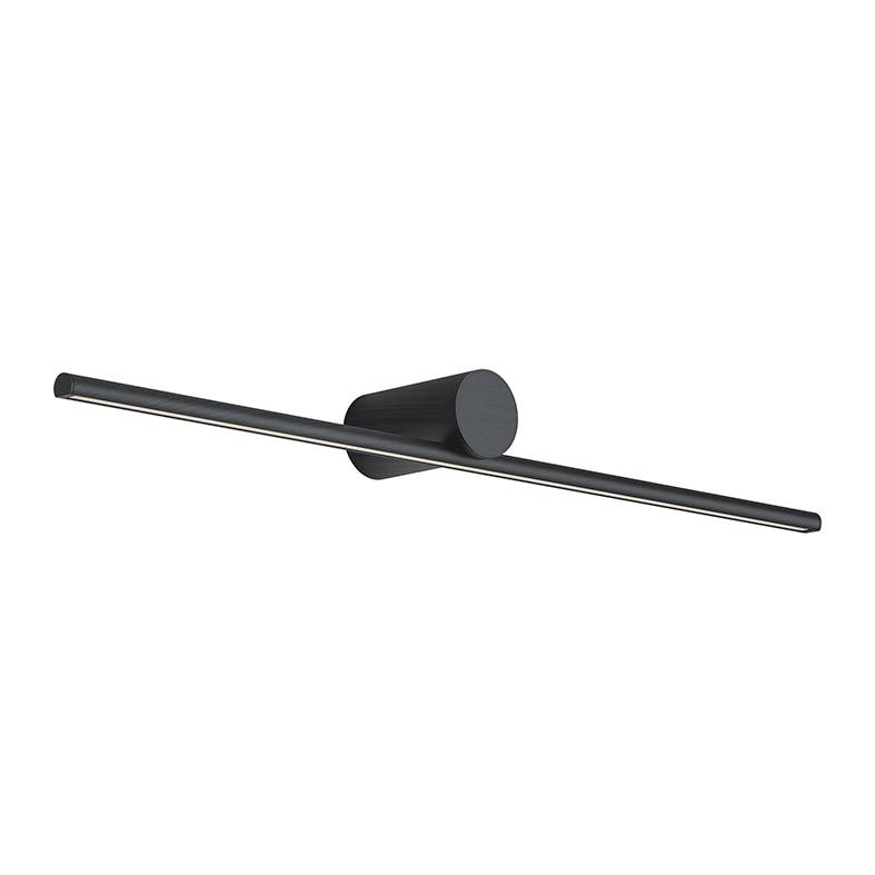 Daisho Applique a parete LED 6W IP54 3000K CRI90 Titanio - Rossini Group - Lampada design in alluminio con diffusore in PMMA opale dimmerabile