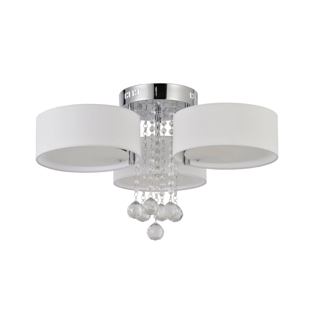Plafoniera Gambela Light Prestige bianca 3xE27 LED