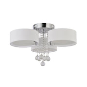Plafoniera Gambela Light Prestige bianca 3xE27 LED