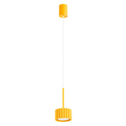 Lampada a sospensione AURA 1 giallo Gx53