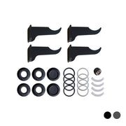 KIT DI FISSAGGIO PER RADIATORI COLORATI 1/2 Black Coffee FONDITAL